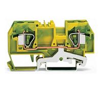 Bloc de jonction pour conducteur de protection vert-jaune conditionnement 50 pc(s) WAGO 282-907