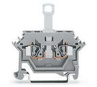 Bloc de jonction sectionnable WAGO 280-612 5 mm ressort de traction Affectation: L gris 50 pc(s)
