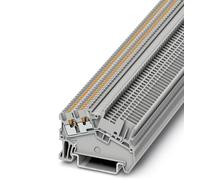 Bloc de jonction simple Phoenix Contact PTS 1,5/S-TWIN/1P 3214709 gris 50 pc(s)