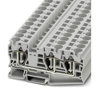 Bloc de jonction simple Phoenix Contact ST 16-TWIN 3035328 gris 25 pc(s)