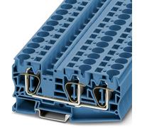 Bloc de jonction simple Phoenix Contact ST 16-TWIN BU 3035331 bleu 25 pc(s)