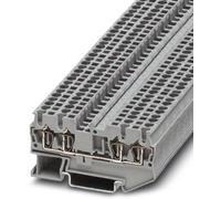 Bloc de jonction simple Phoenix Contact ST 2,5-QUATTRO 3031306 gris 50 pc(s)