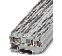 Bloc de jonction simple Phoenix Contact ST 2,5-QUATTRO BK 3037452 noir 50 pc(s)