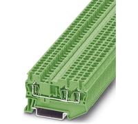 Bloc de jonction simple Phoenix Contact ST 2,5-TWIN GN 3037326 vert 50 pc(s)