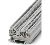 Bloc de jonction simple Phoenix Contact ST 4 BK 3037180 noir 50 pc(s)
