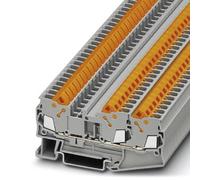 Bloc de jonction simple QTC 2,5-TWIN Phoenix Contact QTC 2,5-TWIN 3206445 gris 50 pc(s)