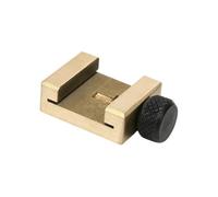 Bloc de mesure pour règles en acier avec vis à pouce réglable, guide de marquage répétable pour utilisation en atelier, localisateur, jauge de marquage, tracage, répétition, travail du bois