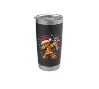 Bloc de pain d'épice Maître de construction Brique de Noël Gobelet isotherme en acier inoxydable double paroi