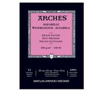 Bloc De Papier Aquarelle 300 G Sur M² Grain Satiné