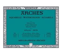 Bloc De Papier Aquarelle 640 G Sur M² Grain Fin