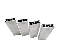 Bloc de ponçage à rayon bidirectionnel en aluminium pour frettes de guitare et de guitare - Outil de réparation de 250 mm (12 16)