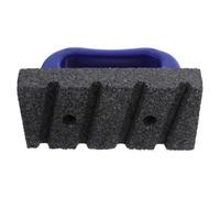 Bloc de Ponçage Béton Concave avec Poignée, pour Maçonnerie | Léger, Format 15,30x8,80x7,60cm, Bleu, pour Réparations et Pose de Brique
