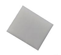 Bloc de ponçage double face grain 100, tampon abrasif flexible pour nettoyage de joints de bois et métal, papier abrasif blanc ergonomique pour polissage et élimination de la rouille (B)