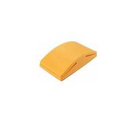 Bloc de ponçage en caoutchouc de 12,7 cm avec support de papier abrasif