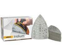 Bloc de ponçage Iridium, dimensions 100x152x152 mm, 36 trous, avec système de fixation Velcro