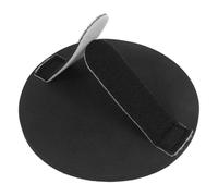 Bloc de Ponçage Réutilisable Rond Auto-adhésif en Eva Noir