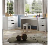 Bloc de rangement 3 tiroirs Fusion blanc
