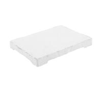 Bloc de Soudure Bijoux pour Orfèvres, Pierre Réfractaire Quartz Stable | Atelier et Métallurgie, Surface Légère et Portable, Usage Précis, Couleur Blanche