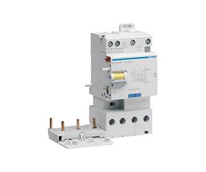 bloc différentiel - 2 sorties - 3 pôles + neutre - 25a - 30 ma - hager bdc925f