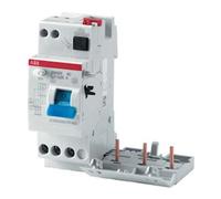 bloc différentiel - abb dda203 - 3 pôles - 40a - 30 ma - type ac - pour s200 - abb 2csb203001r1400