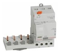 Legrand Bloc différentiel DX³ 410500 - 4P 400 V 63 A Type AC 30 mA à vis Noir
