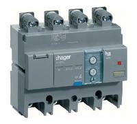 Bloc différentiel x250 4P 160A - Module de disjoncteur à courant résiduel HBB161H | Hager | HBB161H | Bloc différentiel