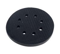 Bloc d'interface en mousse souple 125 mm 8 trous pour ponceuses Makita, DeWalt et Bosch Noir