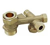 Bloc distributeur Wolf retour 1 1/4" 2070353 pour CGB-35/50