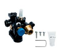 Bloc eau chaude Wolf Hydraulik GTC 2074618 avec sectionneur