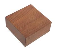 Bloc en Bois de Noyer Noir Massif Carré pour Graveurs et Sculpteurs | Ébauche Brute de 1,8 Pouce, Grain Net, Atelier Maison, Maintien Solide pour Assemblage et Vis