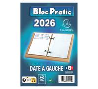 Bloc éphéméride date à gauche 2027
