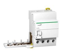 Bloc FI Schneider Electric Vigi iC60N/H, 4P, 63A, 100mA, type A A9W22463