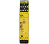 Bloc logique de sécurité PNOZ s4 24VDC 3 n/o 1 n/c PILZ Tension de fonctionnement: 24 V/DC 3 NO (T), 1 NF (R) (l x H x P) 22.5 x 98 x 120 mm 1 pc(s)