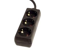 Bloc multiprise 3x16A - 3 m - Noir (SCH)