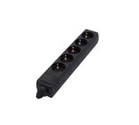 Bloc multiprise 5x16A sans cordon - Noir