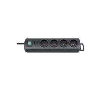 Brennenstuhl 1153304124 Répartiteur électrique 4 Prises H07RN-F 3G1,5 1159960 Noir 2 m