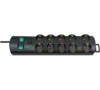 Brennenstuhl Multiprise Primera-Line 10 prises universelles avec interrupteur 2 m Noir
