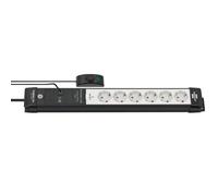 Bloc Multiprise - Brennenstuhl - Premium-Line Comfort Switch Plus - 6 Prises - Parafoudre - 1,5 m