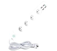 Bloc multiprise connecté 6 Prises + Compteur Conso - Voltman