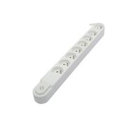CHACON Bloc multiprise 8 prises 16 A avec interrupteur, câble 1,5 m HO5VV-F 3x1,5 mm²