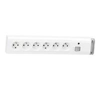 Bloc multiprise 6 prises 2P+T - avec interrupteur à voyant - 399mm LEGRAND