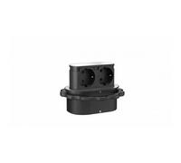 HPF Prise Piccolino en acier inoxydable escamotable