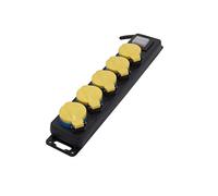 Bloc multiprise étanche 5x16A avec interrupteur - 3m (SCH)