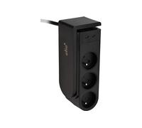 Multiprise OTIO Gekko XL clip 5 prises+2 USB-C 1.5m 20W