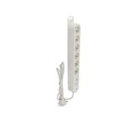 - Bloc multiprise Iota 6x16A + interrupteurs + USB A+C - Blanc