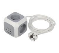 Bloc multiprise OR-AE-13144 (4 prises + 2 USB) ORNO