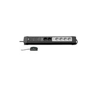 bloc multiprise premium plus 2+4 prises 3m avec interrupteur déporté