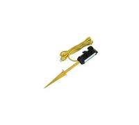 Stanley - Bloc Multiprise "Ground Spike" - 2 Prises - Avec Clapets Et Piquet
