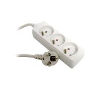 Bloc multiprise 3 Prises 2P+T 16A Blanc - Zenitech