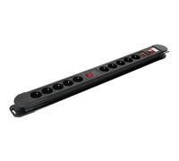 Bloc multiprises 10 prises parafoudre ebp10n surch
